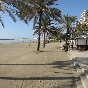 Apartment Frente A Playa Malagueta Miramar, Malaga